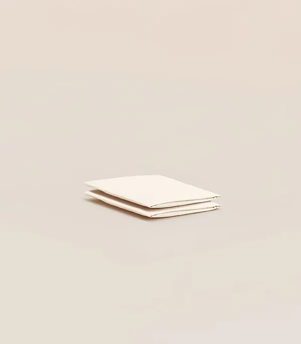 Draps housse percale de coton bébé
