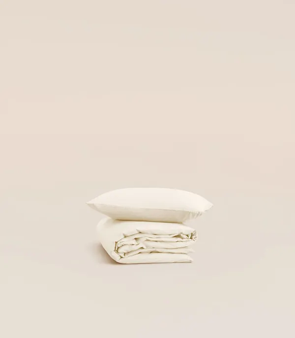 Parure percale de coton bébé