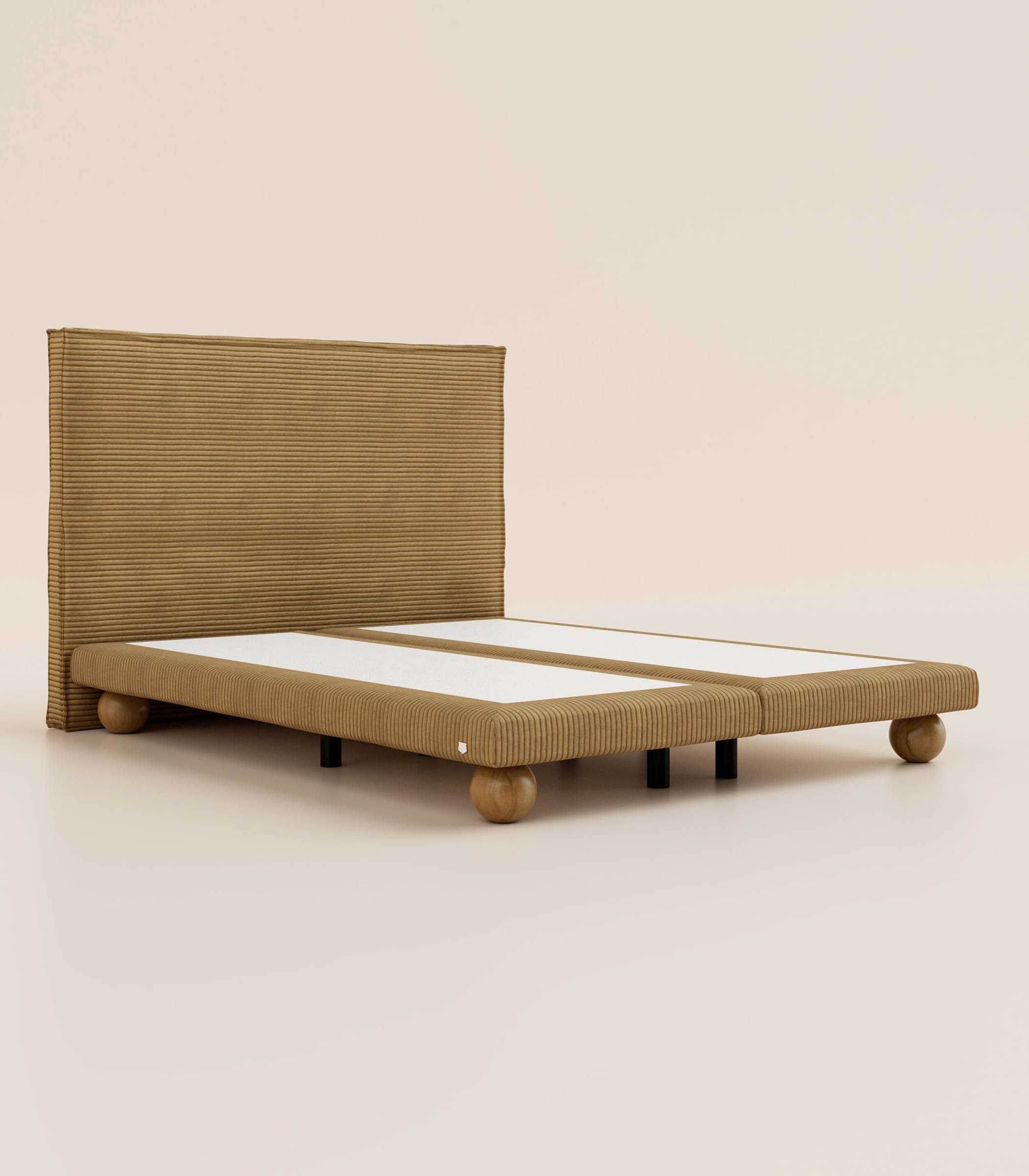 Lit boxspring