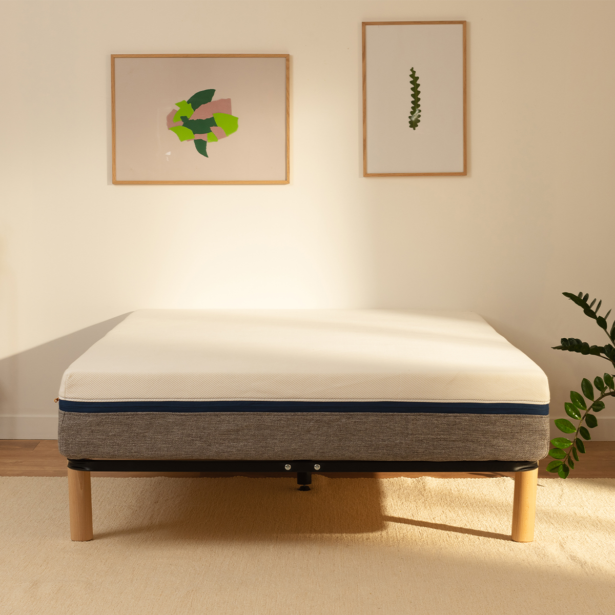 Ensemble matelas sommier Tediber - Fabriqué en France et Belgique  Livraison gratuite - 100 nuits d'essai & Retours Gratuits