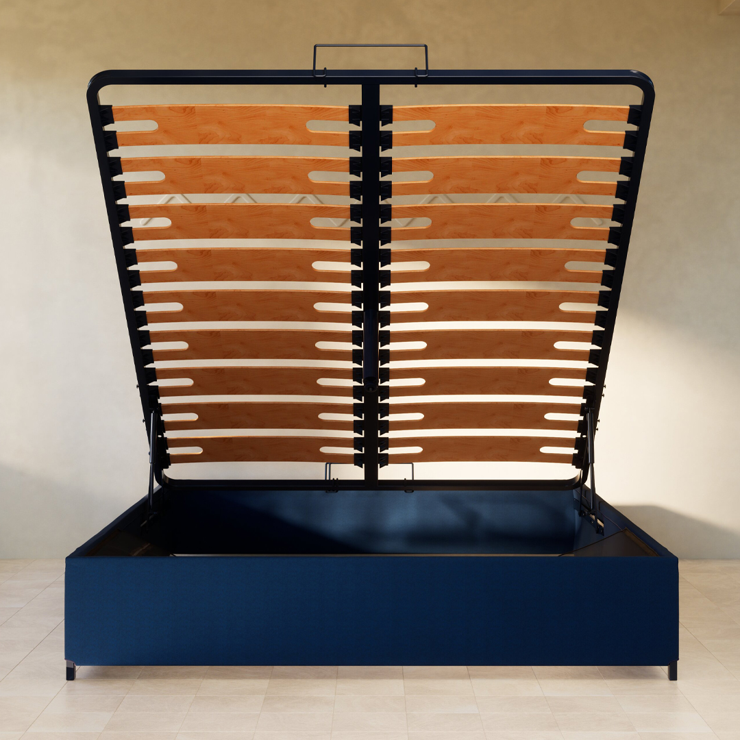 Sommier coffre 160x200 Tediber - Coffre robuste en acier recylcable - Livré gratuitement en express - Fabriqué en France - Paiement en 3X ou 12X