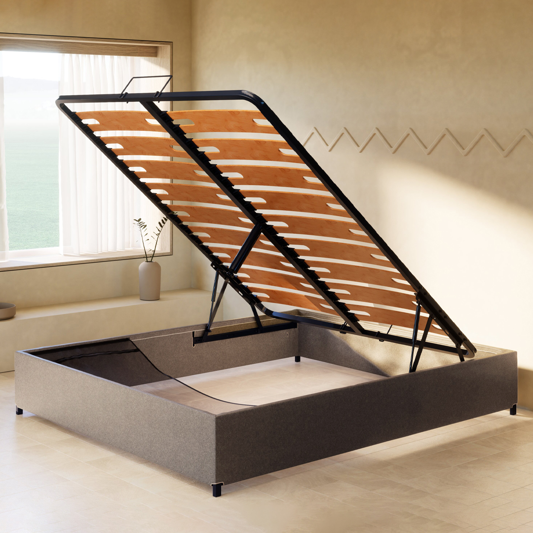 Sommier Coffre 140x190 Tediber - Fabriqué en France - Livré gratuitement en express - Paiement en 3X ou 12X - 100 nuits d'essai et retours gratuits