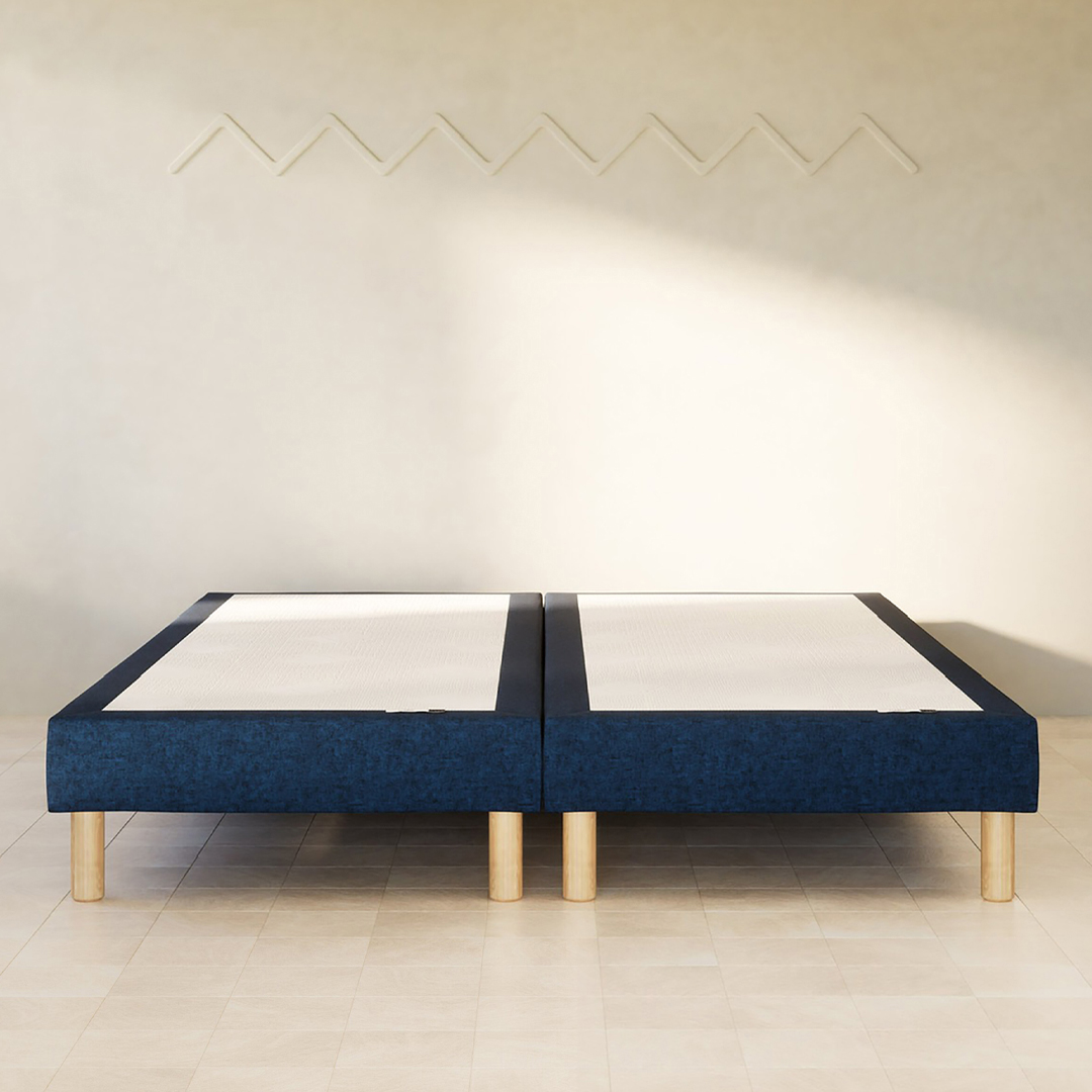 Sommier 200x200 Tediber - Livré-assemblé gratuitement, Marque Française - 100 nuits d'essai et retours gratuit - Disponible en 3 coloris