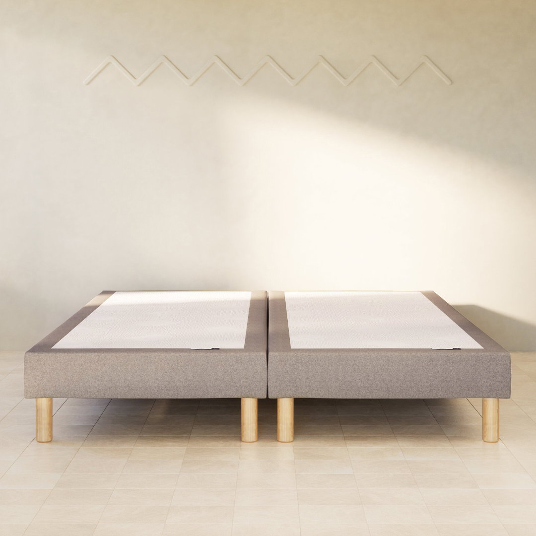 Sommier 200x200 Tediber - Livré-assemblé gratuitement, Marque Française - 100 nuits d'essai et retours gratuit + de 70 000 clients ravis