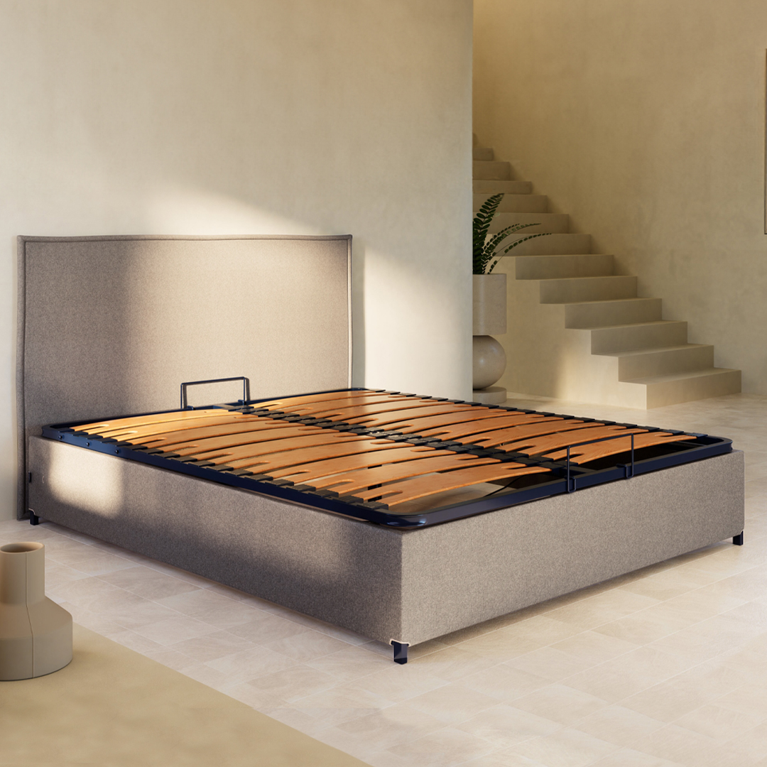 Lit Coffre 140x190 Tediber - Fabriqué en France & Belgique - Marque française - Paiement en 3 ou 12 fois - 100 nuits d'essai