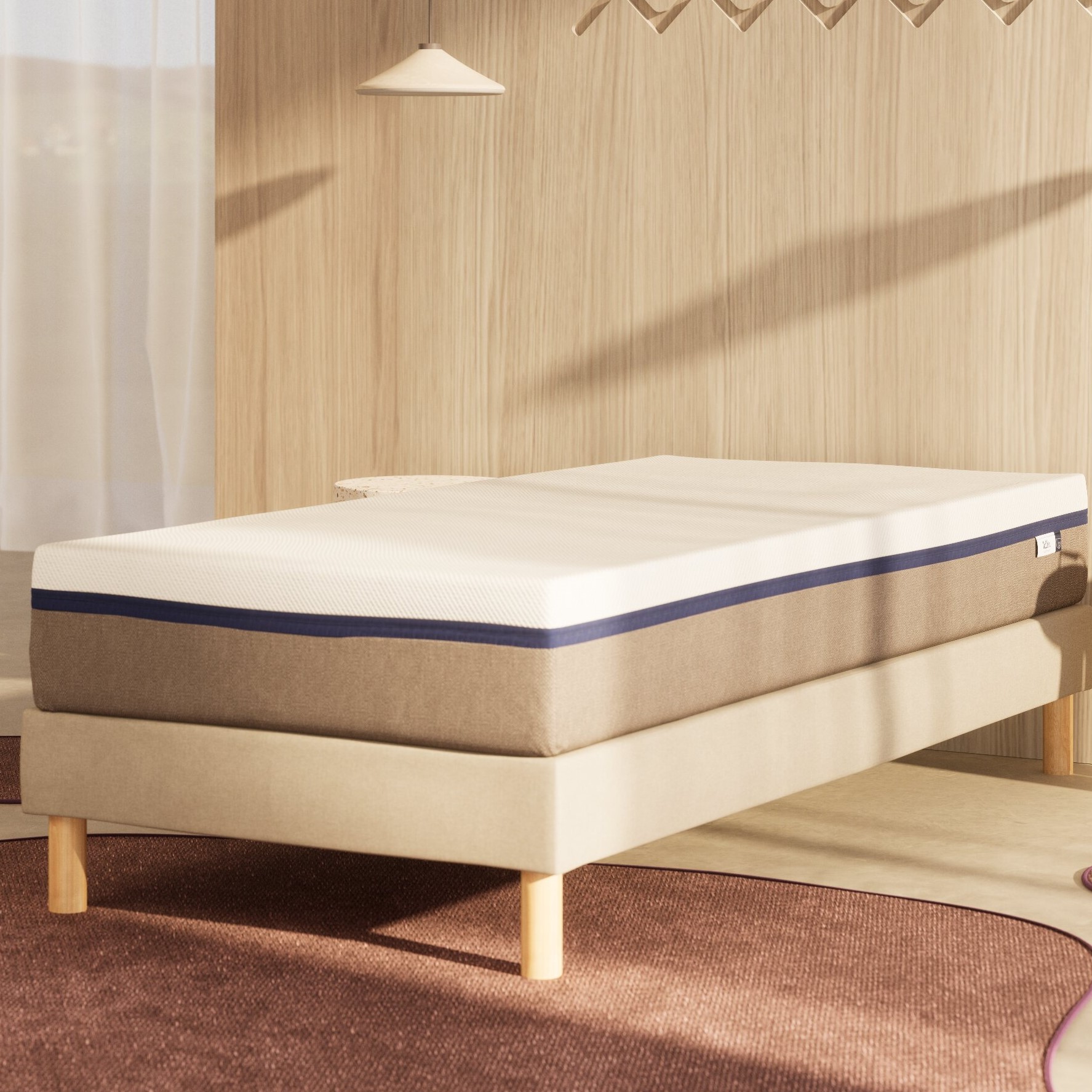Matelas 80x200 Tediber  - Ferme et accueillant, 100 nuits d'essai & Reprise ancienne literie - Paiement en 3X ou 12X