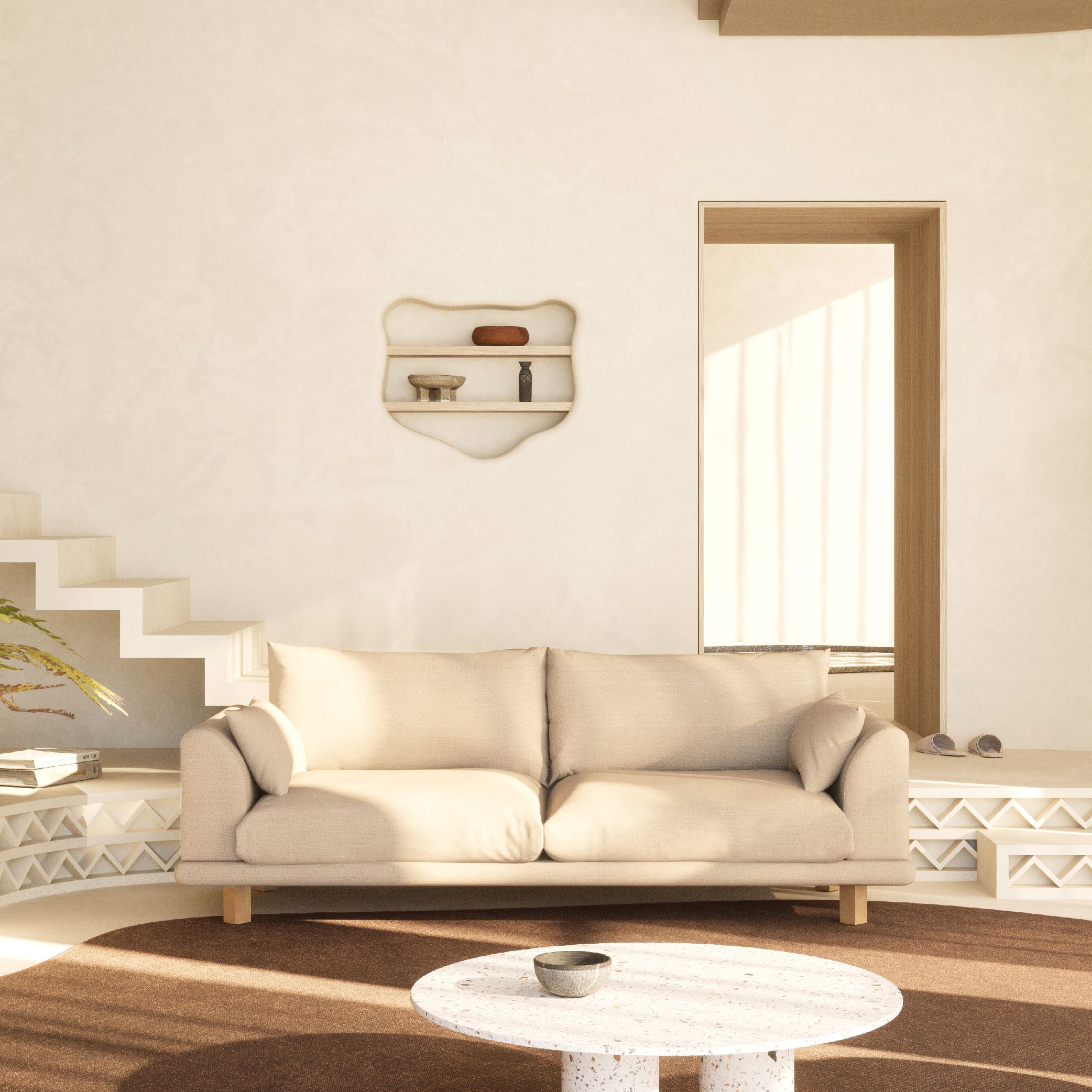 Canapé design Tediber 4 places - Confortable, design & durable - Livraison en 7j gratuite - Paiement en 3 ou 12 fois