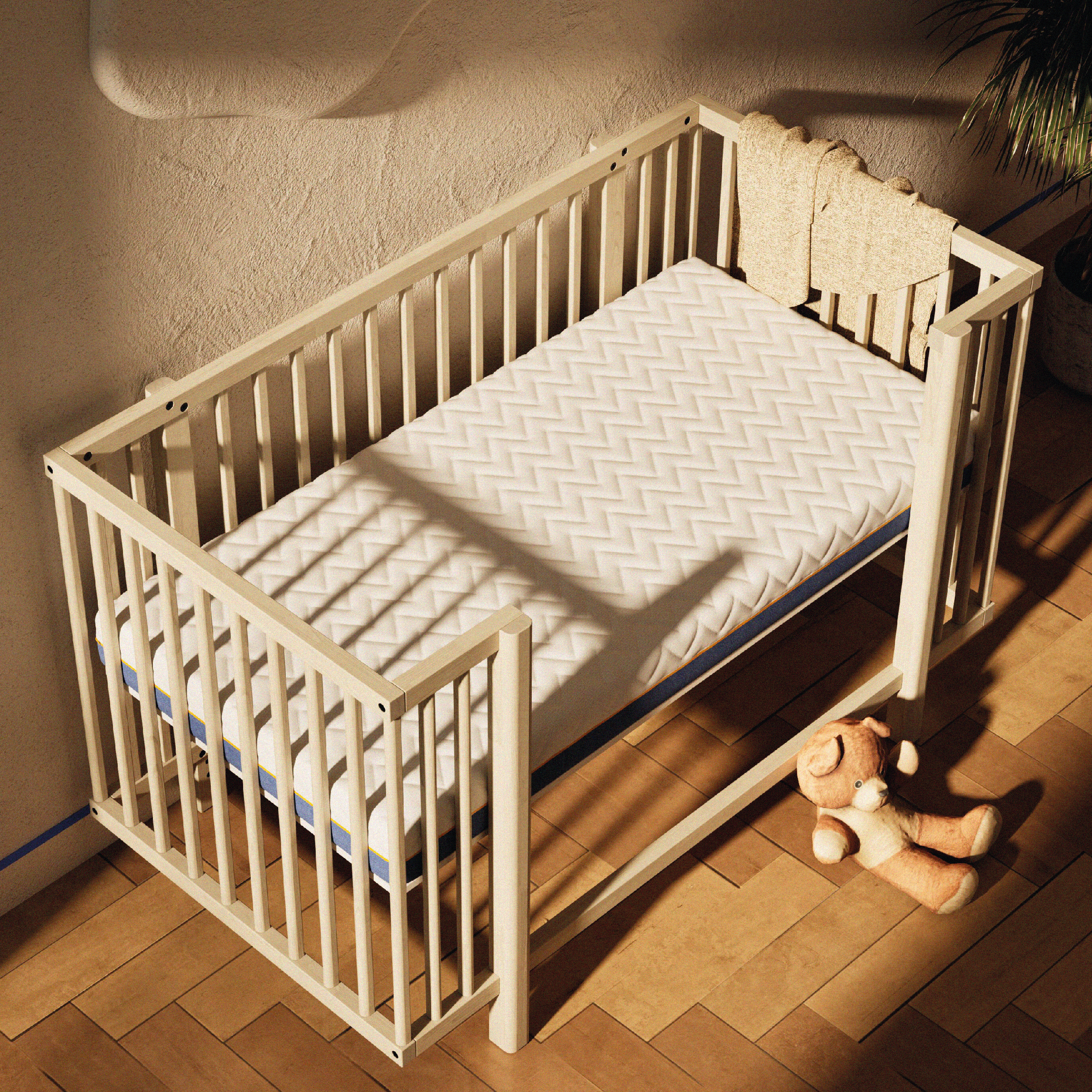 Tediber - L'incroyable matelas bébé Tedi by Tediber 70x140 et son alèse incluse