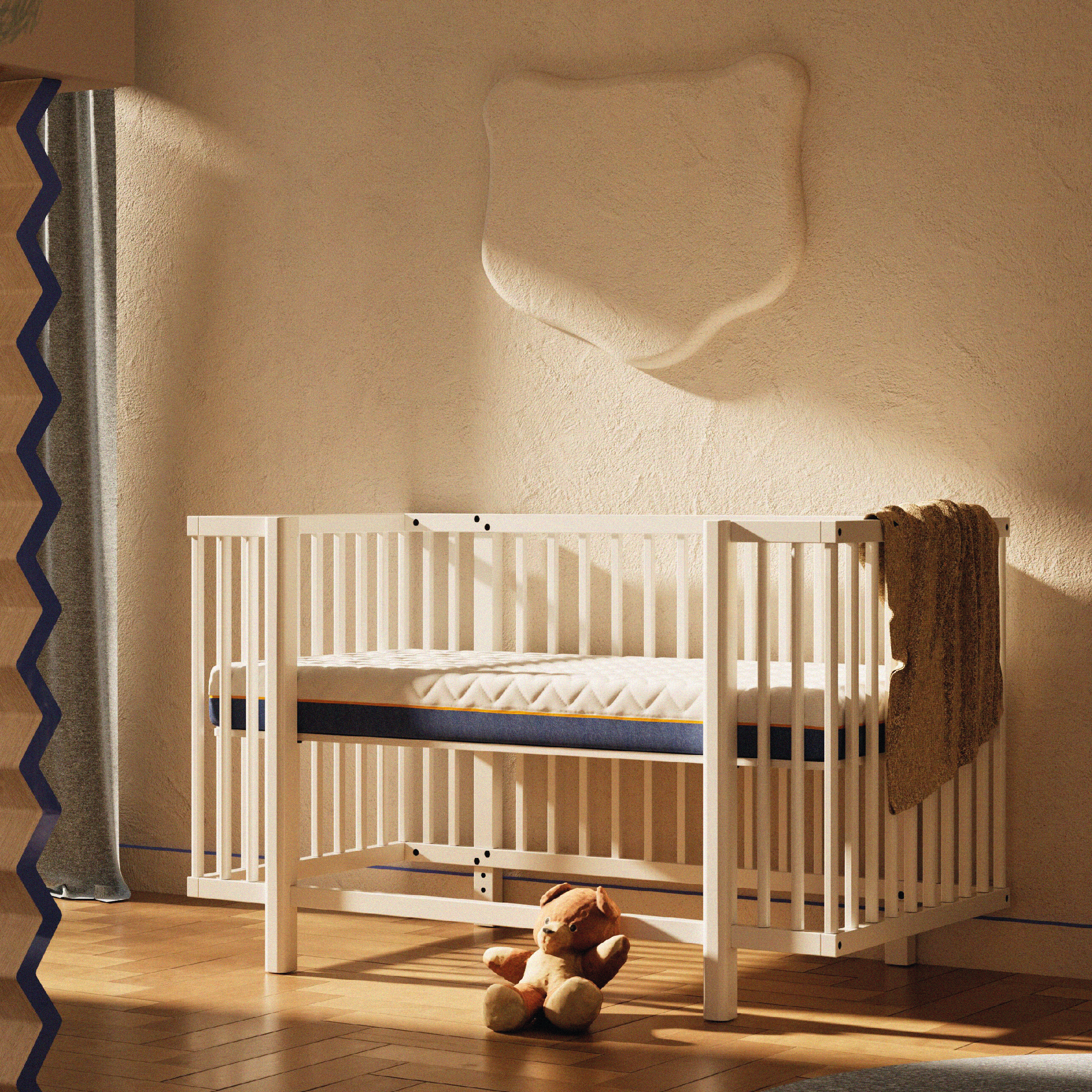 L'incroyable matelas bébé Tedi by Tediber et son alèse incluse (Tediber) - Couverture