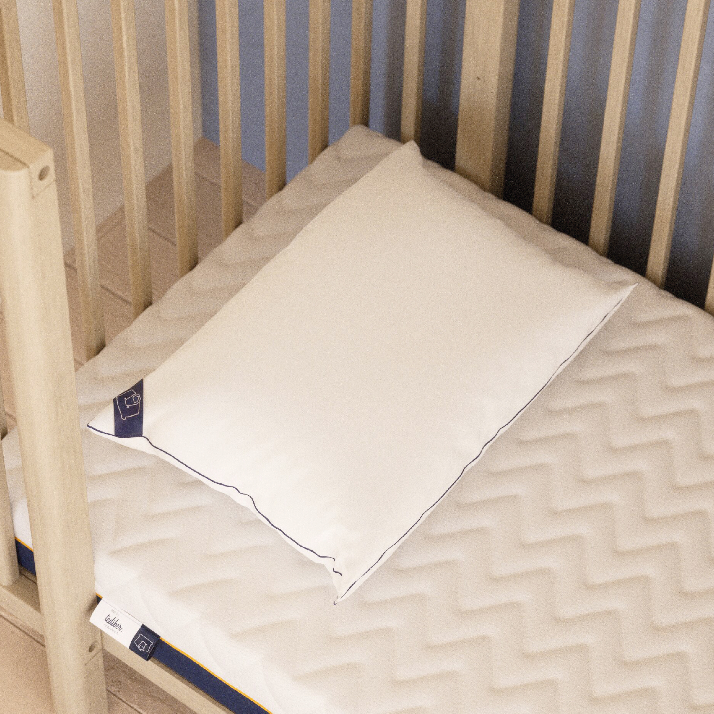 Oreiller enfant 40x60 Tediber - Fabriqué en France - Idéal dès 2 ans - Livraison express gratuite - 100 nuits d'essai