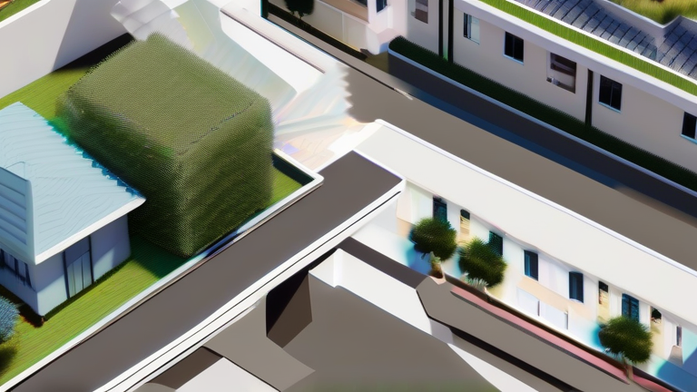 AI-generated virtual real estate