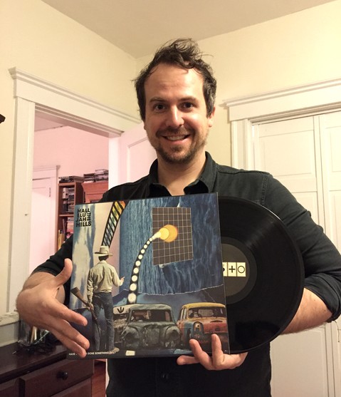 Ryan holding HYEDSE vinyl