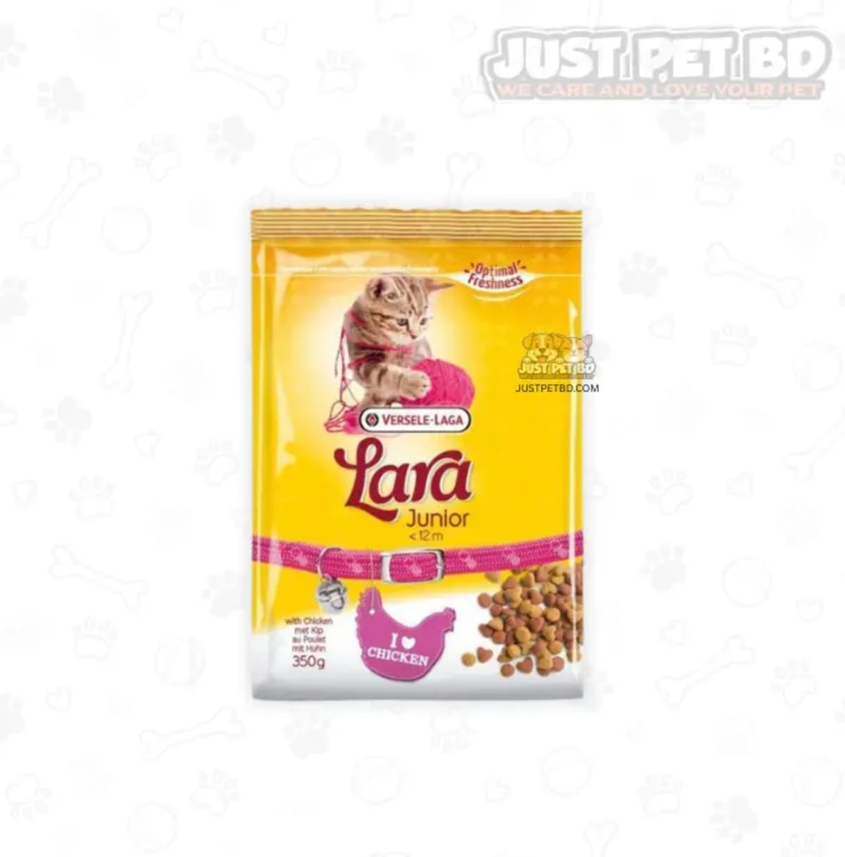 Versele-Laga Lara Junior Dry Cat Food – Chicken for Kittens (350g)
