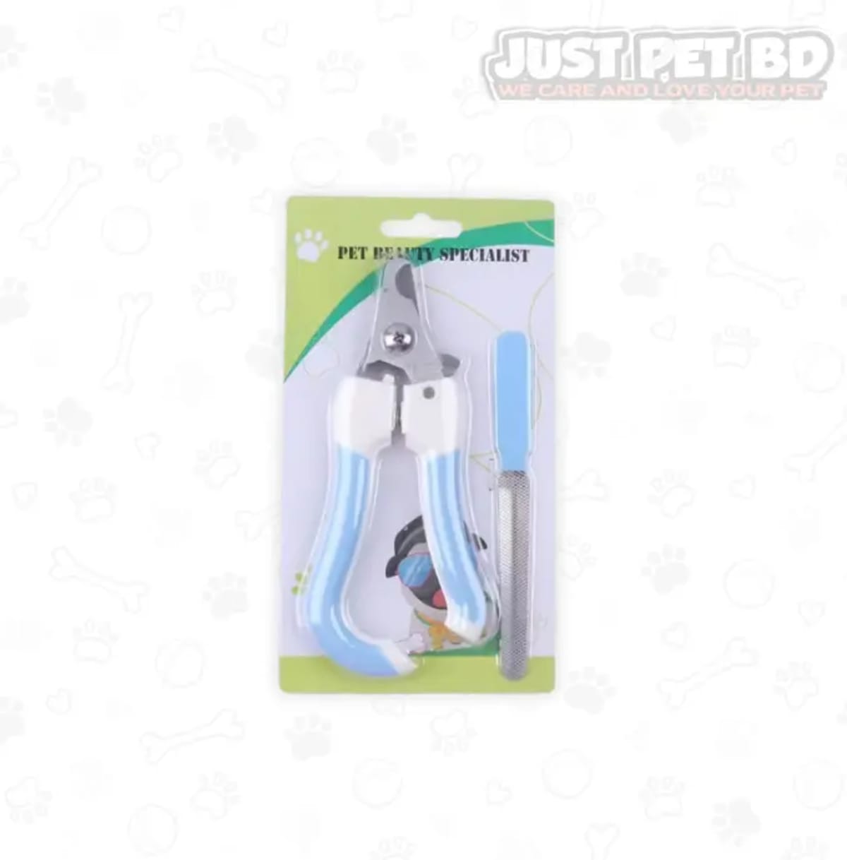 Pet Nail Clippers for Dogs & Cats – Stainless Steel Grooming Trimmer & Claw Cutter