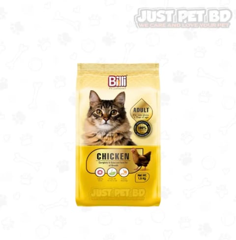 Billi Adult Real Chicken Cat Food 1.5kg
