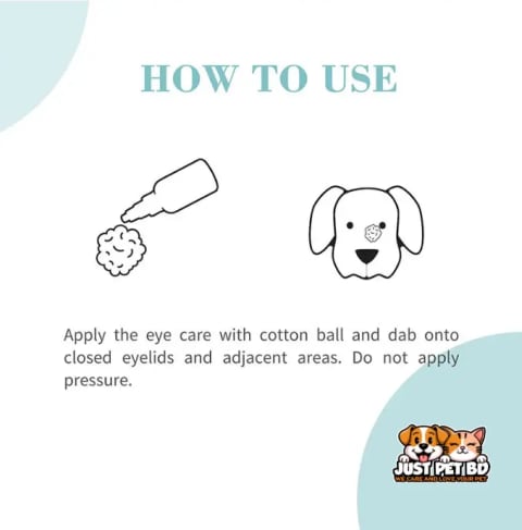 Bioline Eye Care for Cat Dog Rabbit Eye Treatment 50 ml 1