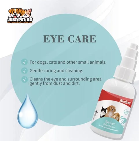 Bioline Eye Care for Cat Dog Rabbit Eye Treatment 50 ml 2