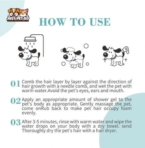 Bioline Glossy Coat Shampoo for Cat and Dog 250ml 1