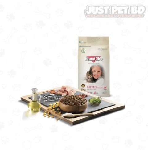 BonaCibo Kitten Chicken with Anchovy & Rice 1.5 kg 1