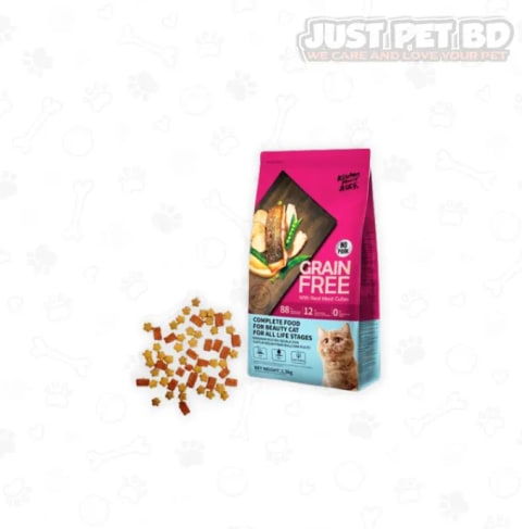 Kitchen Flavor Grain-Free Beauty Complete Cat Food – 1.5kg Grain-Free | For All Life Stages