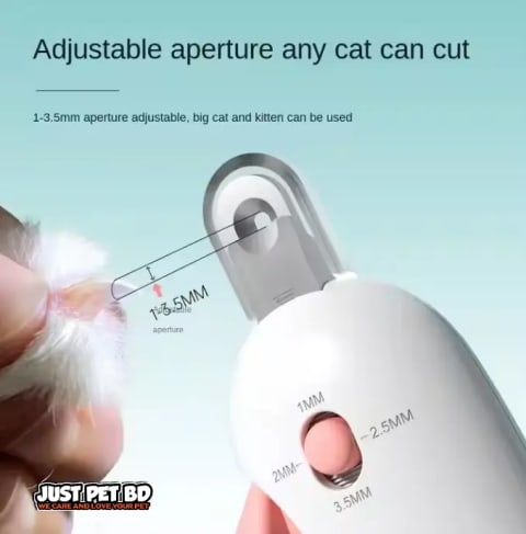Adjustable Hole Professional Pet Nail Clippers with For Cats & Dogs 2