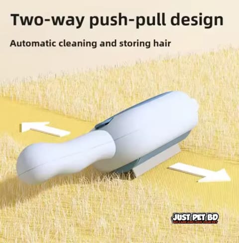 Pet Grooming Brush – Self-Cleaning Bear Shape Fur Remover Brush for Dogs & Cats 2