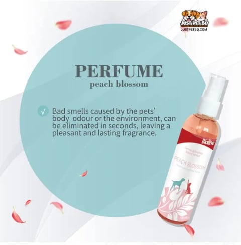 Bioline Peach Blossom Deodorant Spray 118ml: Instant Pet & Home Freshener 1