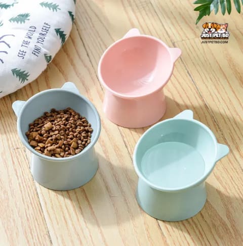 "Kitty Ears" Premium Ergonomic Raised Food Bowl for Cats & Small Dogs