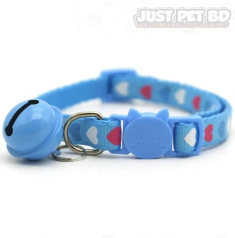 Neck Belt Collar With Large Ball for Cat – Stylish Adjustable Cat Collar with Bell