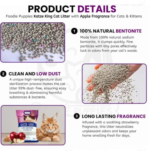 Katze King Premium Bentonite Cat Litter
