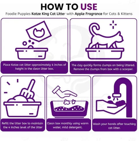 Katze King Premium Bentonite Cat Litter