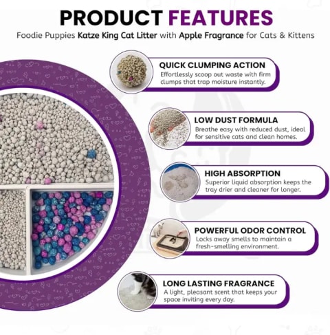 Katze King Premium Bentonite Cat Litter