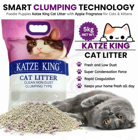 Katze King Premium Bentonite Cat Litter