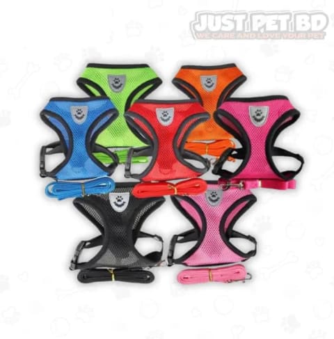 Cat Jacket Harness and Leash Set for Puppy & Cat – Adjustable Vest Harness