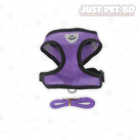 Cat Jacket Harness and Leash Set for Puppy & Cat – Adjustable Vest Harness