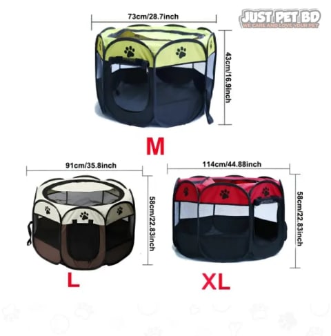 Portable Pet Tent Folding Outdoor & Indoor Dog Cat House