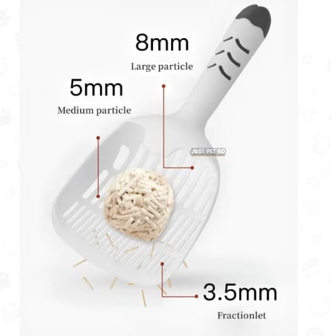 New Cat Litter Scoop Thickened Large Surface Plastic Pet Litter Shovel