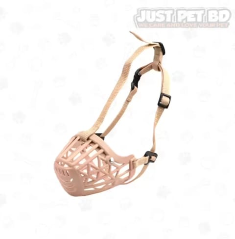 MOUTH PROTECTOR MUZZLE Dog Anti-biting Adjustable Belt Mask Plastic Dogs Muzzle