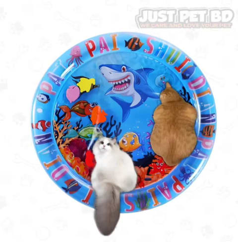 Summer Cooling Pet Water Bed Ice Pad Sleeping Round Mat For Puppy Dogs Cats Pet Kennel Cool Cold Water