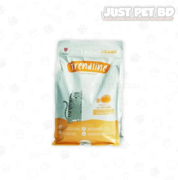 Trendline Chicken Kitten Dry Food – 1kg