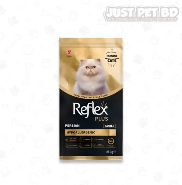 Reflex Plus Hypoallergenic Persian Adult Cat Food 1.5kg Renal & Urinary Support