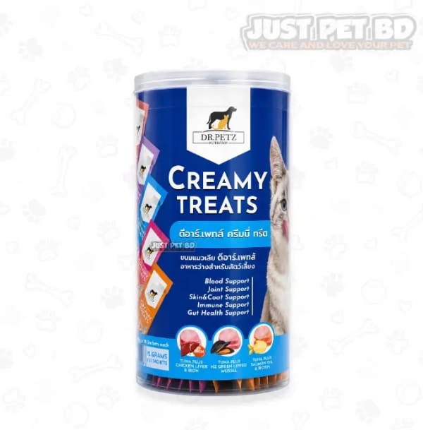 PA-Dr Petz Creamy Treats Mix Jar for Cats 12g x 30pcs