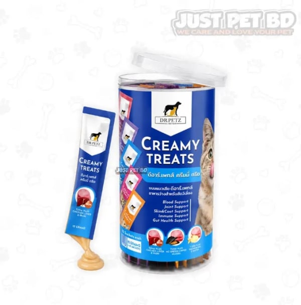 PA-Dr Petz Creamy Treats Mix Jar for Cats 12g x 30pcs