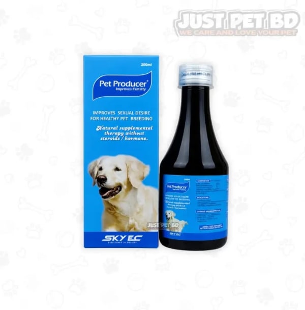 Sky EC Pet Producer Fertility Supplement for Healthy Dog Breeding 200ml