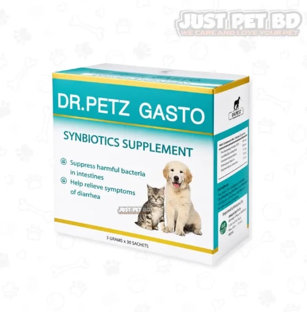 DR.PETZ GASTO Synbiotics Supplement for Cat & Dog 3g x 30 Sachets