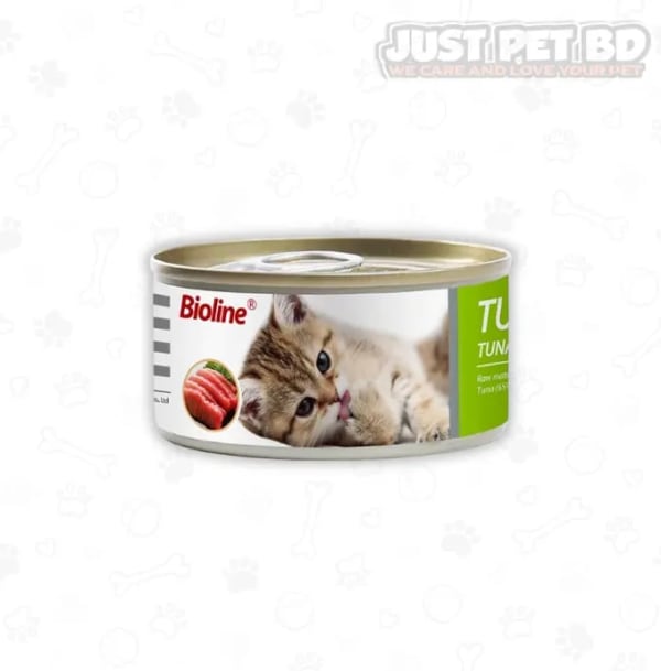 Bioline Can 85gm Tuna Flavor