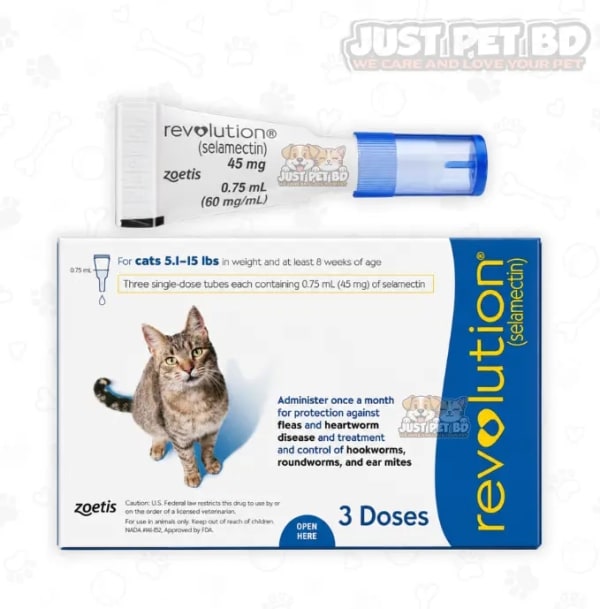 Revolution Flea & Tick Spot On Protection For Cats 