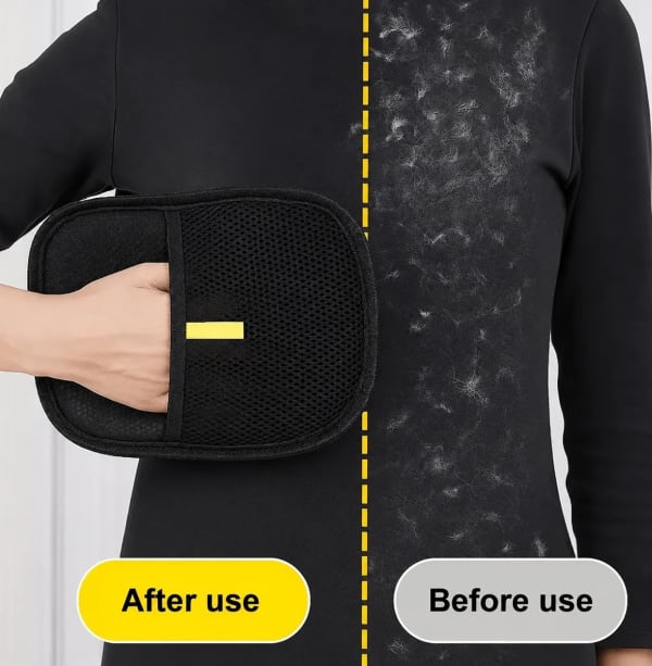 Pet Fur Removal Glove & Massager Pad for Dogs and Cats
