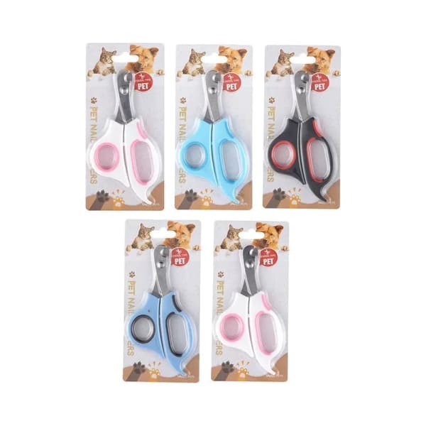 Mini Pet Nail Cutter with Small Papercard Packaging – Stainless Steel Scissors for Cats & Small Animals