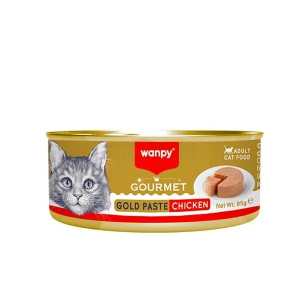 Wanpy Gourmet Gold Paste Can Adult Chicken 85gm